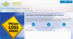 Desktop Screenshot of orionrapidweightloss.com